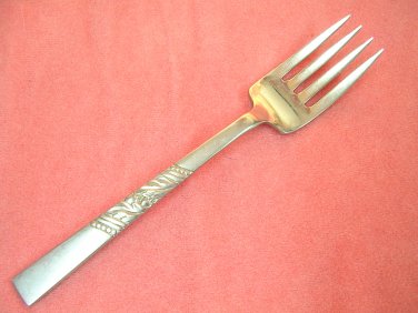 ONEIDA CATALINA SALAD FORK DECORATORS STAINLESS SILVERWARE FLATWARE