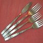 ONEIDA SPANADA  SPREADER &3 FORKS PREMIER WM A ROGERS STAINLESS FLATWARE SILVERWARE