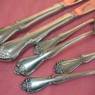 ONEIDA ARBOR TRUE ROSE CHAPLET 5pc 1881 ROGERS LTD STAINLESS FLATWARE SILVERWARE