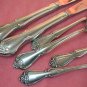 ONEIDA ARBOR TRUE ROSE CHAPLET 5pc 1881 ROGERS LTD STAINLESS FLATWARE SILVERWARE