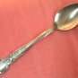 NATIONAL ROSE AND & LEAF PLACE SPOON STAINLESS FLATWARE SILVERWARE