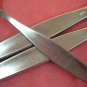 OXYDEX PLACE SPOON &2 KNIVES STAINLESS FLATWARE SILVERWARE