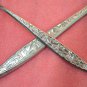 EKCO BALBOA TEASPOON & KNIFE ETERNA STAINLESS STEEL FLATWARE SILVERWARE