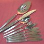 ONEIDA SATINIQUE 9pc COMMUNITY STAINLESS FLATWARE SILVERWARE