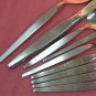 ONEIDA SATINIQUE 9pc COMMUNITY STAINLESS FLATWARE SILVERWARE