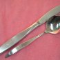 ONEIDA WINTERSONG LADLE & KNIFE ONEIDACRAFT DELUXE STAINLESS FLATWARE SILVERWARE
