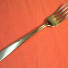 ONEIDA ACCENT GLOSSY SALAD FORK ONEIDACRAFT DELUXE STAINLESS FLATWARE SILVERWARE