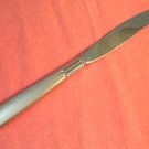 ONEIDA ACCENT FROSTED PLACE KNIFE ONEIDACRAFT DELUXE STAINLESS FLATWARE SILVERWARE