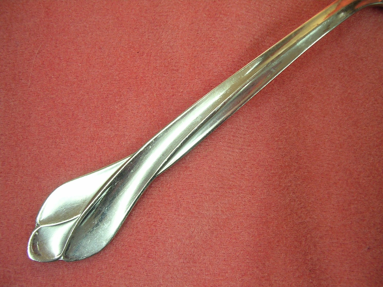 ONEIDA TRIBECA GLOSSY SALAD FORK STAINLESS FLATWARE SILVERWARE