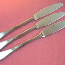 ONEIDA MADDOX 3 PLACE KNIVES STAINLESS FLATWARE SILVERWARE