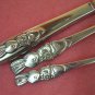 ONEIDA PETER RABBIT BABY SPOONS & YOUTH KNIFE COMMUNITY STAINLESS FLATWARE SILVERWARE