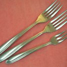 RIVIERA RIF 5 RIF5 2 FORKS & SEAFOOD FORK STAINLESS FLATWARE SILVERWARE RIVIERA RIF 5 RIF5 2 FORKS & SEAFOOD FORK STAINLESS FLATWARE SILVERWARE
