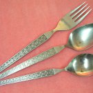 RIVIERA RIF 17 RIF17 PLACE SPOON FORK & SUGAR STAINLESS FLATWARE SILVERWARE RIVIERA RIF 17 RIF17 PLACE SPOON FORK & SUGAR STAINLESS FLATWARE SILVERWARE