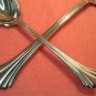 ONEIDA BANCROFT or FORTUNE SERVING FORK & SUGAR STAINLESS FLATWARE SILVERWARE
