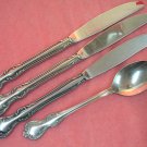REED & BARTON LA FEMME LAFEMME TEASPOON &2 KNIVES REBACRAFT STAINLESS FLATWARE SILVERWARE