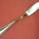 REED & BARTON RIBBON CREST MASTER BUTTER STAINLESS FLATWARE SILVERWARE