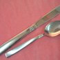 REED & BARTON REGENT TEASPOON & KNIFE HERITAGE MINT STAINLESS FLATWARE SILVERWARE