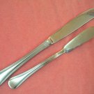 REED & BARTON PIAZZA NAVONNA KNIFE & SPREADER SELECT STAINLESS FLATWARE SILVERWARE
