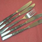 ONEIDA REBECCA FORK & 4 KNIVES NORTHLAND STAINLESS FLATWARE SILVERWARE