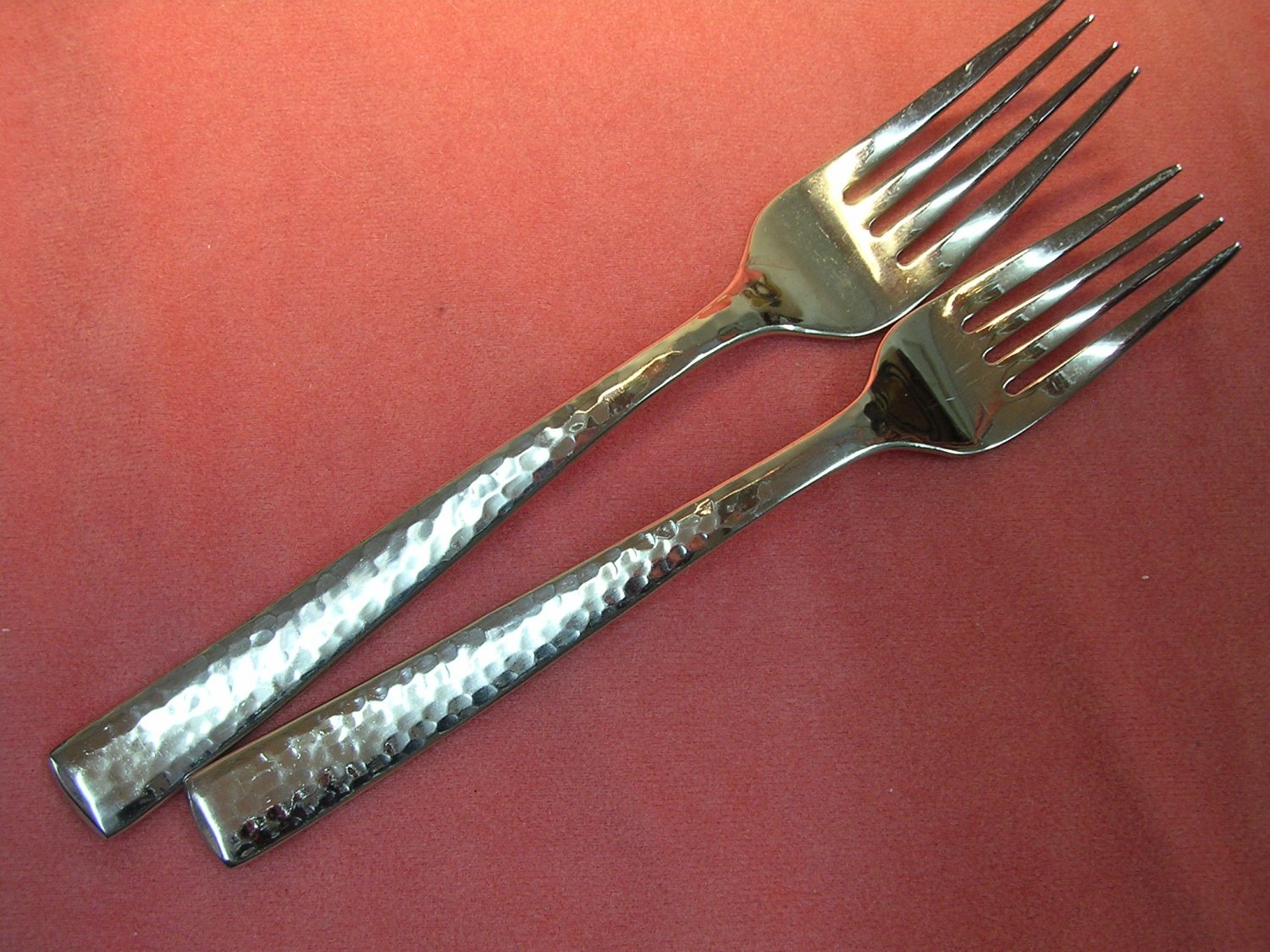 WALLACE MESA SALAD & PLACE FORKS STAINLESS FLATWARE SILVERWARE