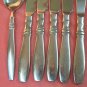 REED & BARTON BROMPTON PLACE SPOON &5 KNIVES HERITAGE MINT STAINLESS FLATWARE SILVERWARE
