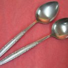 ONEIDA BALI 2 PLACE SPOONS NORTHLAND STAINLESS FLATWARE SILVERWARE