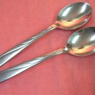 INTERNATIONAL INS 125 INS125 2 PLACE SPOONS SILCO STAINLESS FLATWARE SILVERWARE INTERNATIONAL INS 125 INS125 2 PLACE SPOONS SILCO STAINLESS FLATWARE SILVERWARE