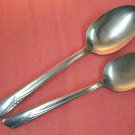 INTERNATIONAL INS 561 INS561 PLACE & SOLID SERVING SPOONS SILCO STAINLESS FLATWARE SILVERWARE INTERNATIONAL INS 561 INS561 PLACE & SOLID SERVING SPOONS SILCO STAINLESS FLATWARE SILVERWARE