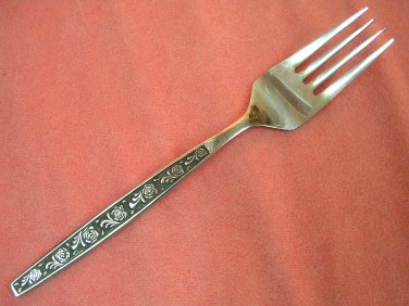 OXFORD HALL ROSEN SALAD FORK STAINLESS FLATWARE SILVERWARE
