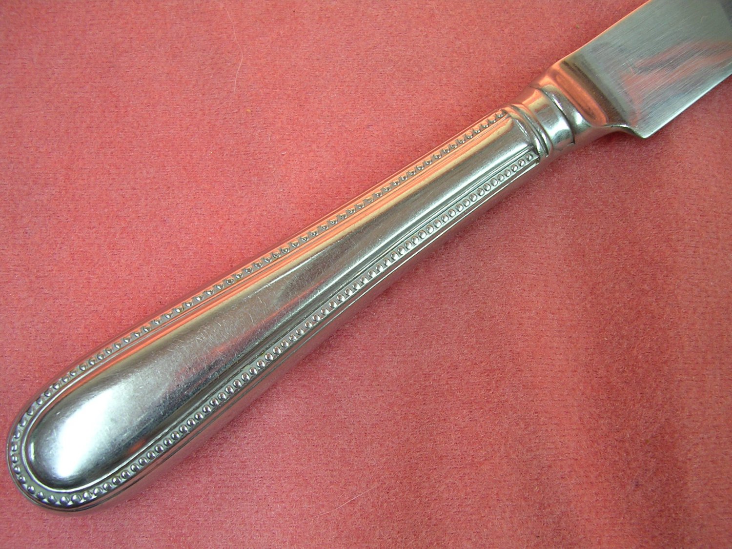 OXFORD HALL OXH 74 OXH74 PLACE KNIFE STAINLESS FLATWARE SILVERWARE