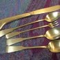 ONEIDA  INDEPENDENCE 5 SPOONS FORK KNIFE DELUXE STAINLESS FLATWARE SILVERWARE