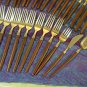EKCO ETERNA CANOE MUFFIN 42pc STAINLESS STEEL FLATWARE SILVERWARE