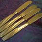 WMF FRASER SERENA (OLD) 4 KNIVES CROMARGEN STAINLESS FLATWARE SILVERWARE