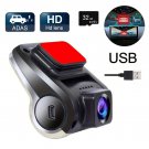 No Screen Hidden Driving Recorder HD 1080P ADAS Driving Assistance USB Vehicle Monitoring