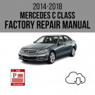 Mercedes C Class 2014-2018 Workshop Service Repair Manual Download