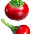 40 PCS Seeds Szechwan Red Round Pickled Hot Chili Vegetable 40 PCS Seeds Szechwan Red Round Pickled Hot Chili Vegetable