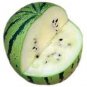 20 PCS Seeds White Watermelon Green Dark Green Skin White Inside Water Melon