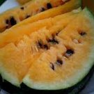 40 PCS Seeds Watermelon Orange Rare Organic Fruit
