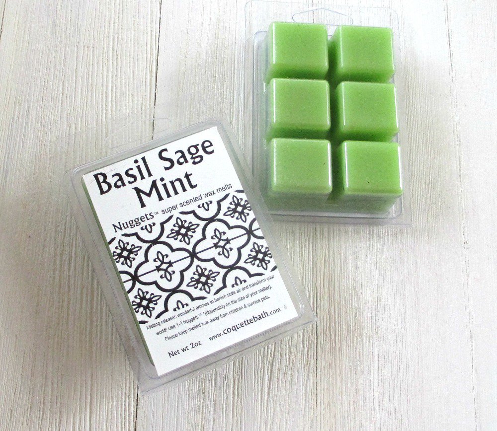 Basil Sage Mint Wax Melts