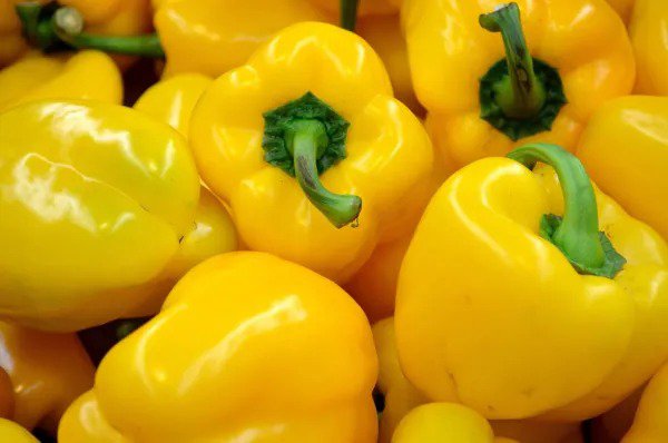 100 Canary Bell Pepper Sweet Yellow Capsicum Annuum Vegetable Seeds Fresh