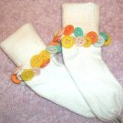 Citrus Buttons Bauble Socks
