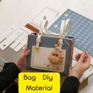 women handmade PU bag,Diy bag material,shoulder bag,Tote bag