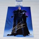 WWE The Undertaker Hand Signed 8x10 Autographed Photograph Beckett Coa Rare!