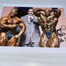 Bodybuilding Jay Cutler Ronnie Coleman Dual Signed 8x12 Autographed Photograph