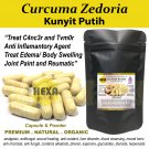 Curcuma Zedoaria (Kunyit Putih) Original Pure Organic 100 Caps-Premium Quality Curcuma Zedoaria (Kunyit Putih) Original Pure Organic 100 Caps-Premium Quality