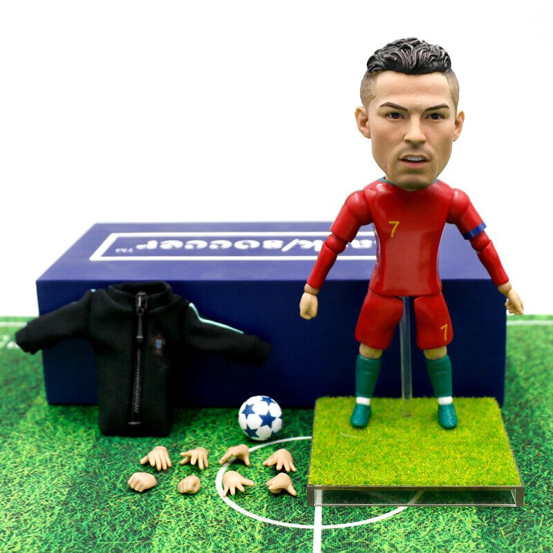 MESSI RONALDO CR7 Action Figure Football Model Toy Gift Doll Kids NEW ...