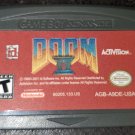 Doom 2 GBA Video Game Boy Advance Nintendo