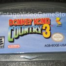 Donkey Kong Country DK 3 GBA Video Game Boy Advance Nintendo