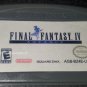 Final Fantasy IV 4 Advance GBA Video Game Boy Advance Nintendo