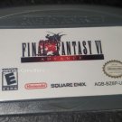 Final Fantasy VI 6 Advance GBA Video Game Boy Advance Nintendo
